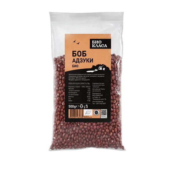 Био Боб Адзуки, 500g, Био Класа