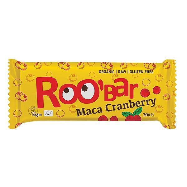 Био Суров Бар с Мака и Боровинка, 30g, Roobar