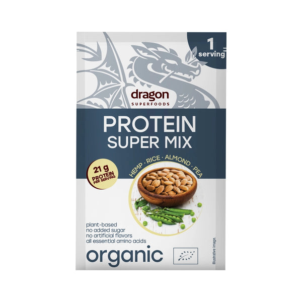 Био Протеинов шейк Супер Микс Саше, 30g, Dragon Superfoods