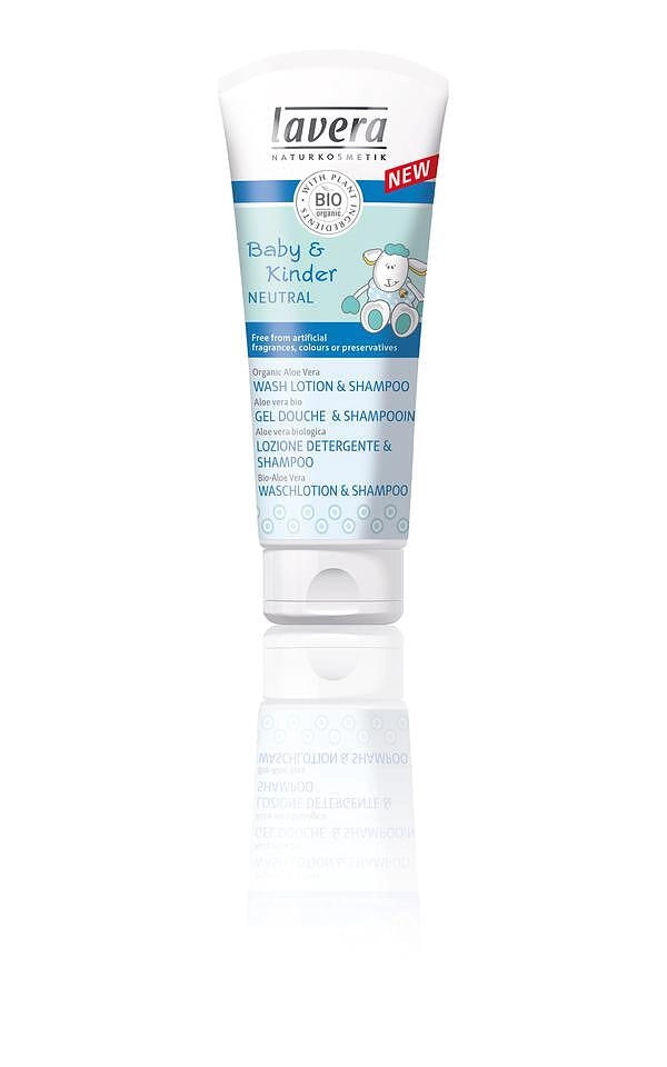 Био Шампоан И Лосион за Коса и Тяло Baby & Kinder, 200ml, Lavera