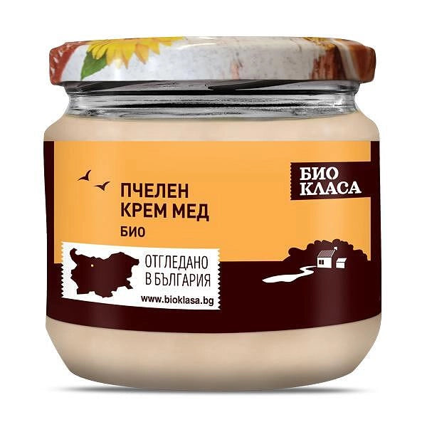 Био Пчелен Крем Мед, 450g, Био Класа