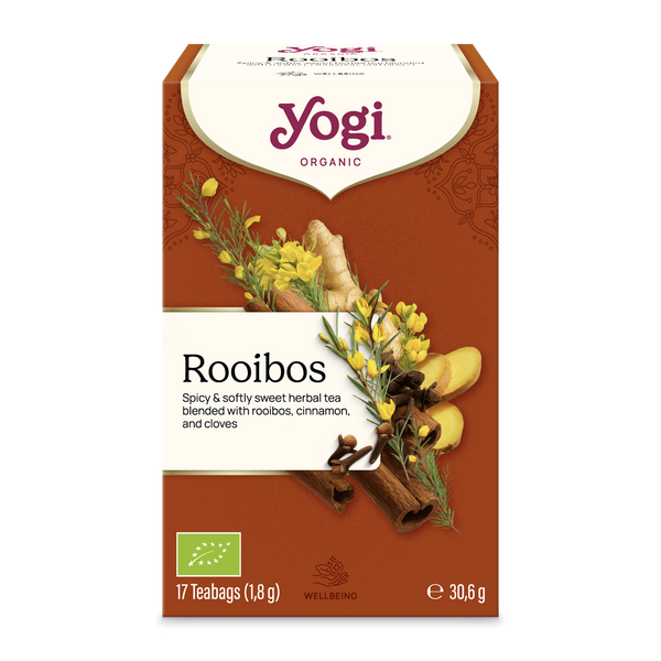 Био Аюрведичен Чай Йоги Ройбос, 17 пак., Yogi