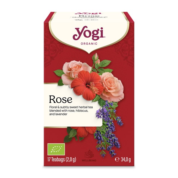 Био Аюрведичен Чай Роза, 17пак., Yogi