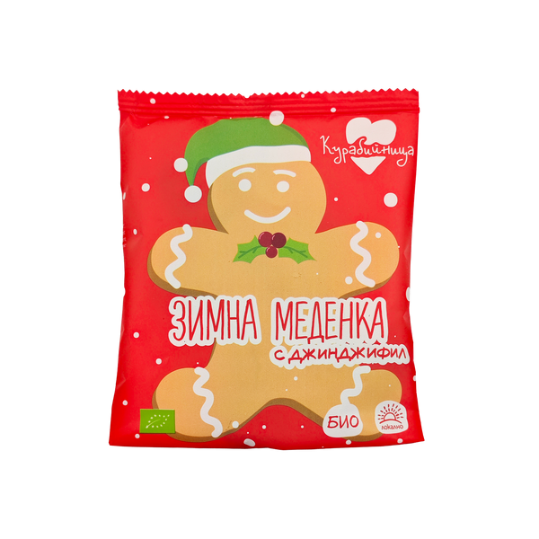 Био Зимна Меденка с Джинджифил, 60g, Курабийница