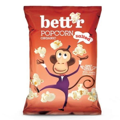 Био Пуканки с Морска Сол, 60g, Bett'r