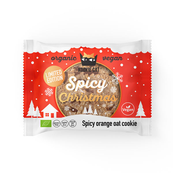 Био Курабийка Коледна с Подправки, 50g, Kookie Cat