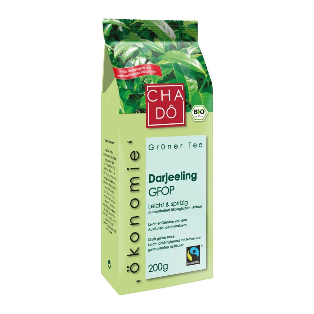 Био Зелен Чай Darjeeling, насипен, 200g, Cha Do Teehandel