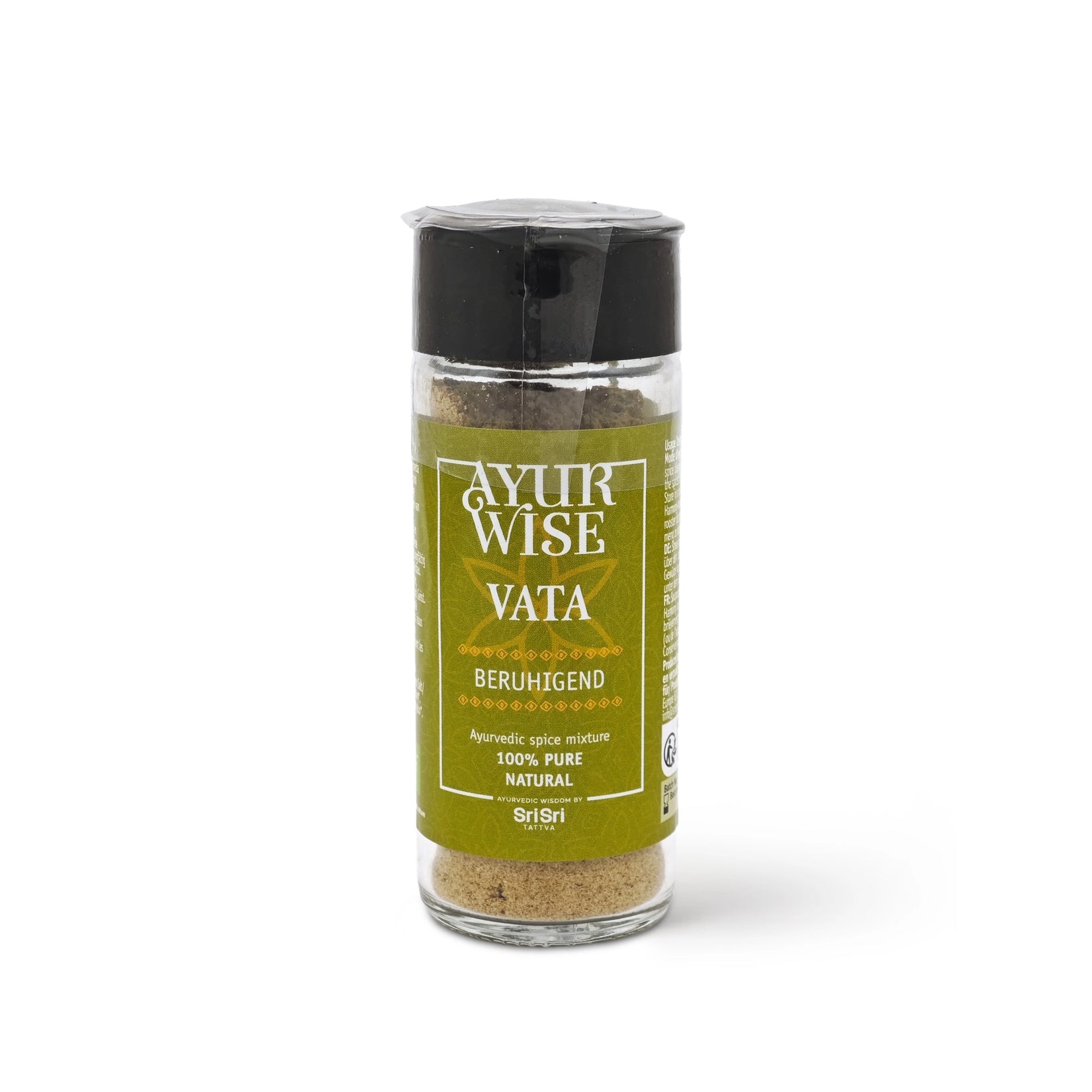 Био Подправка Ayurwise масала Вата, 40g, Sri Sri