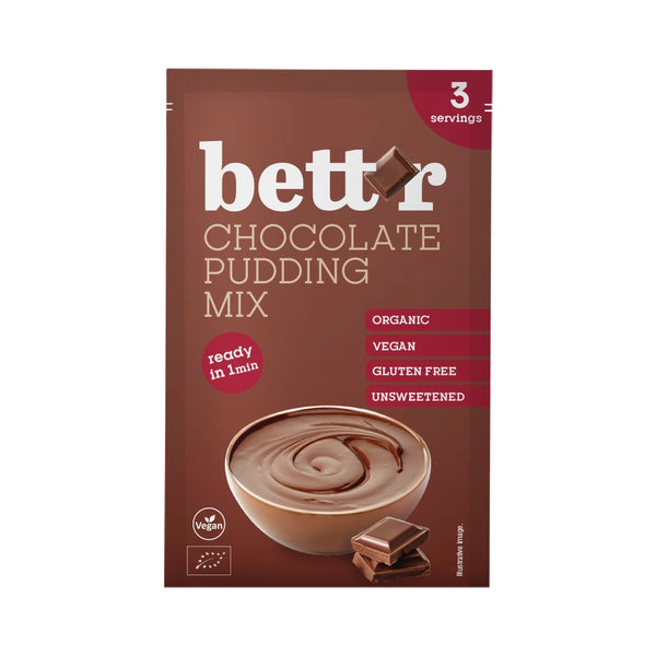 Био Микс за пудинг шоколад Саше, 30g, Bett'r
