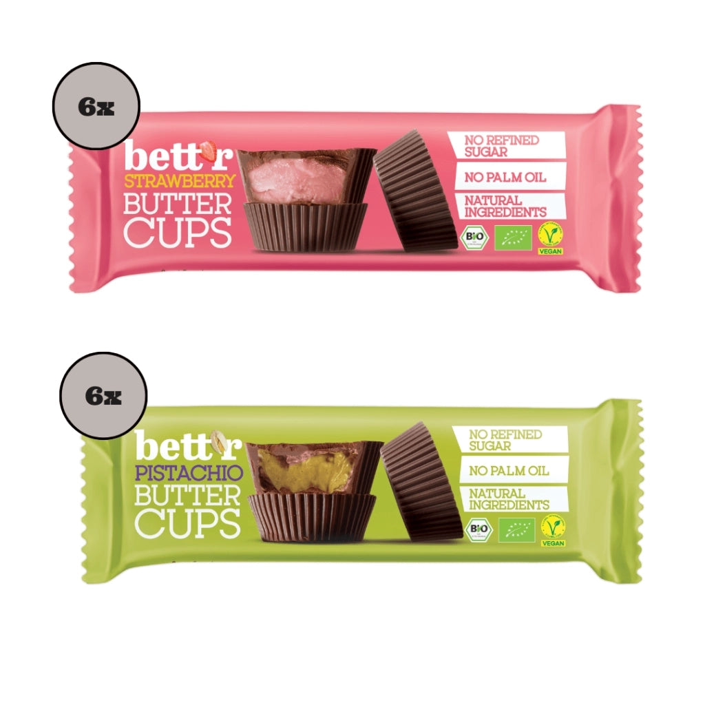 TryMe Микс кутия Пралини Ягода и Шамфъстък, Bett'r
