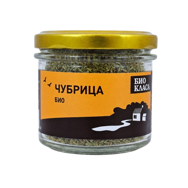 Био чубрица 20 г Био Класа в стъклен буркан