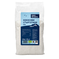 Био кокосови стърготини 200 г Био Класа в прозрачен пакет