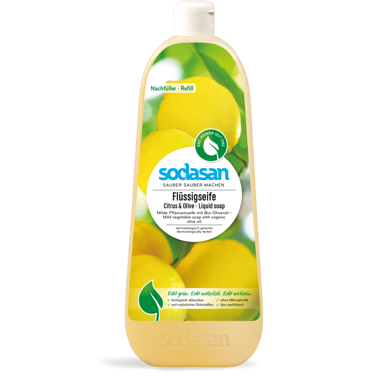 Био Сапун с Цитруси и Био Зехтин, 1l, Sodasan