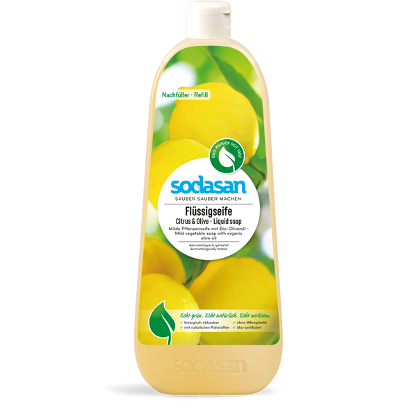 Био Сапун с Цитруси и Био Зехтин, 1l, Sodasan