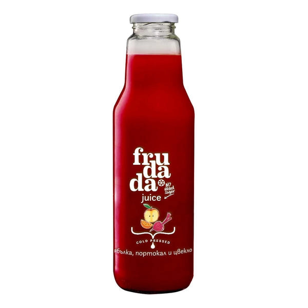Сок Ябълка, Портокал и Цвекло, 750ml, Frudada