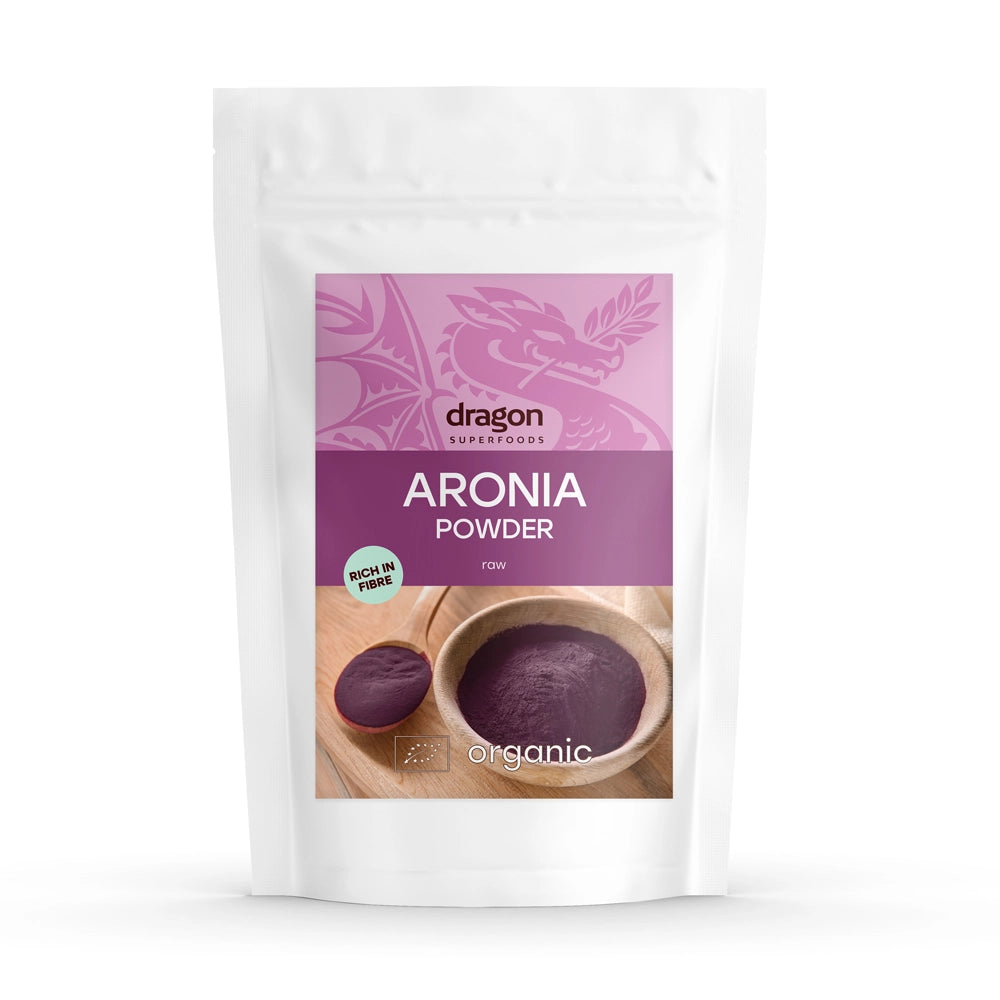 Био Арония на прах, Dragon Superfoods, 200 g