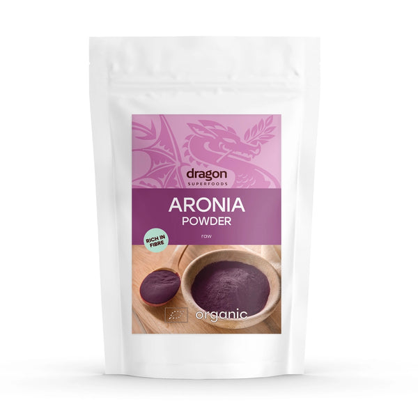 Био Арония на прах, Dragon Superfoods, 200 g