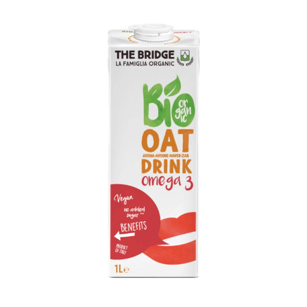 Био Овесена Напитка Омега 3, БЕЗ ГЛУТЕН, 1L, The Bridge