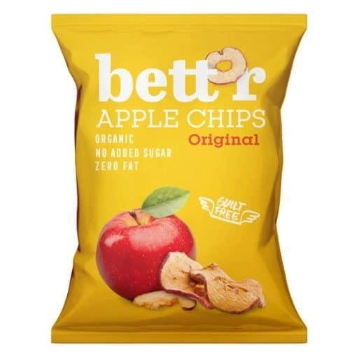 Био Ябълков Чипс, 50g, Bett'r