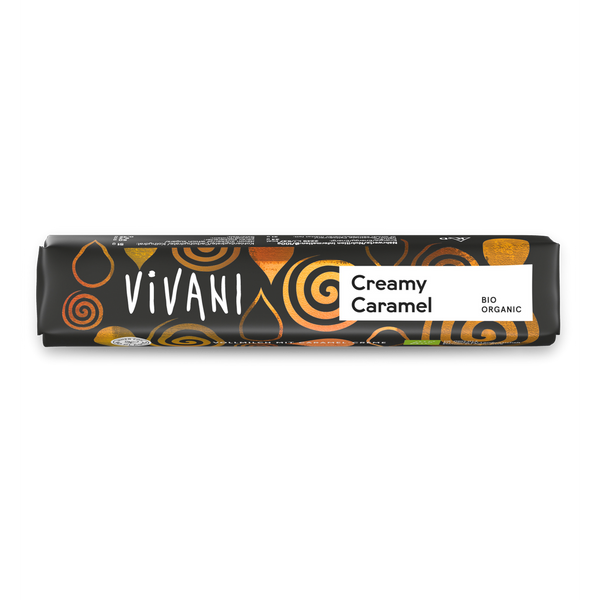 Био Шоколадов бар с карамелов пълнеж, 40g, Vivani