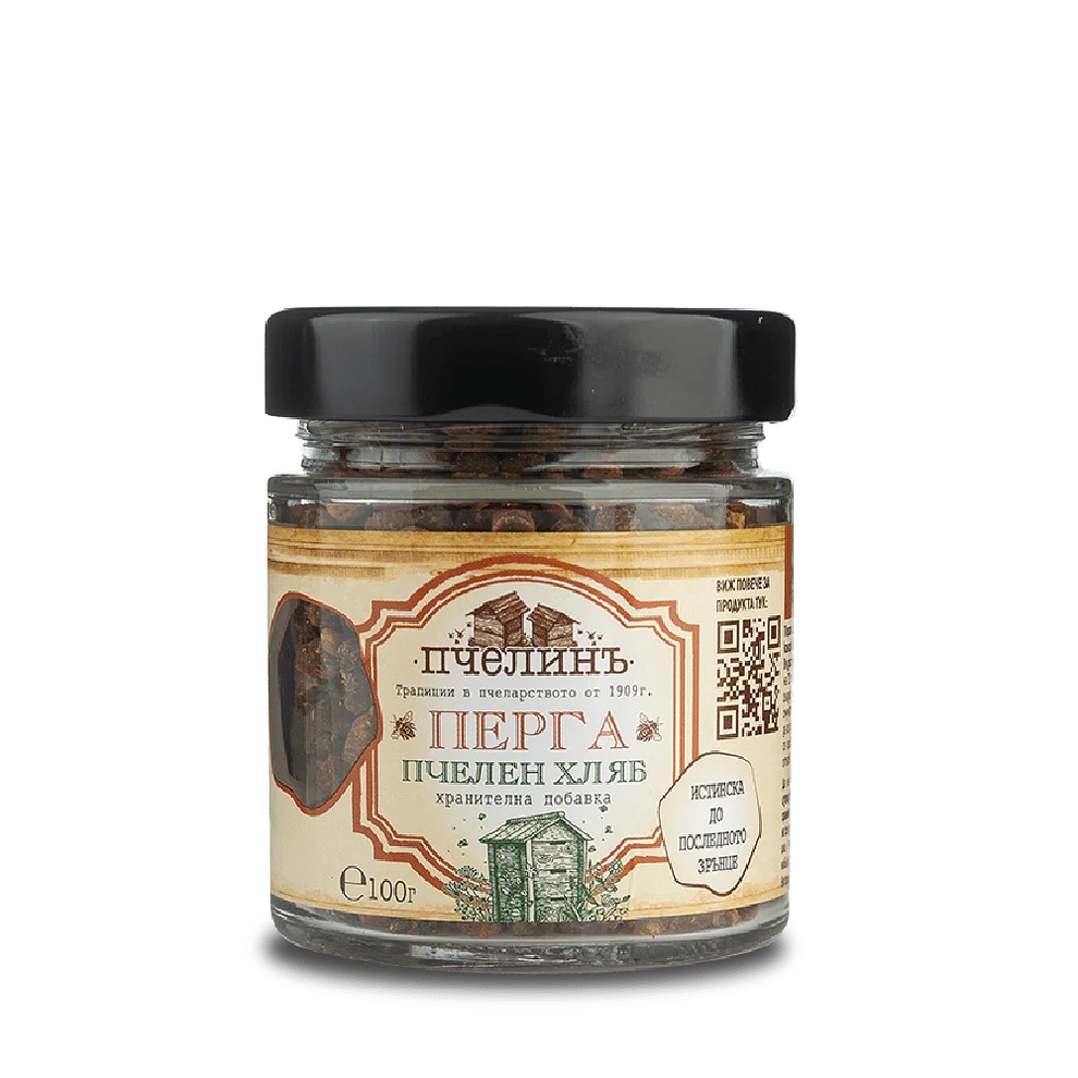Перга (пчелен хляб), 100g, Пчелинь