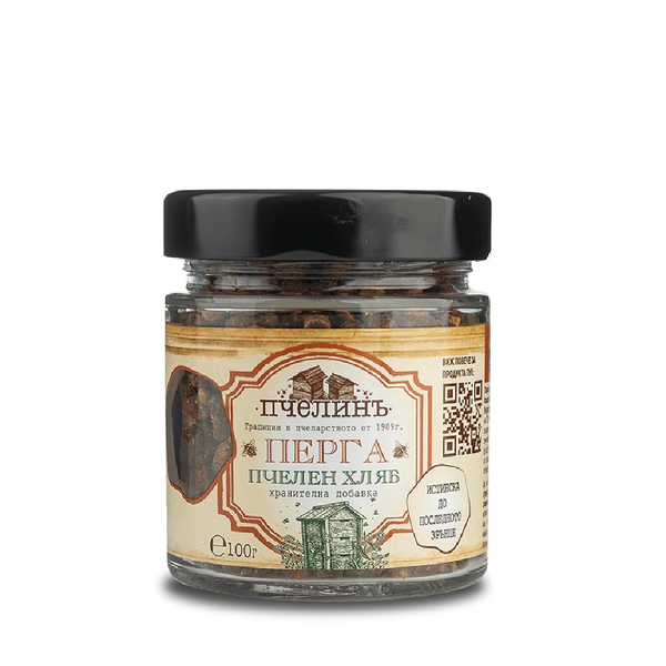 Перга (пчелен хляб), 100g, Пчелинь