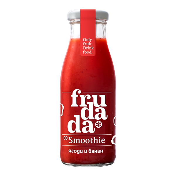 Смути Ягоди и Банан 250ml, Frudada
