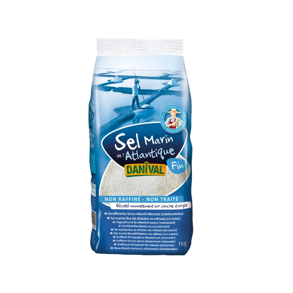 Морска сол от Атлантическия океан, 1kg, Danival