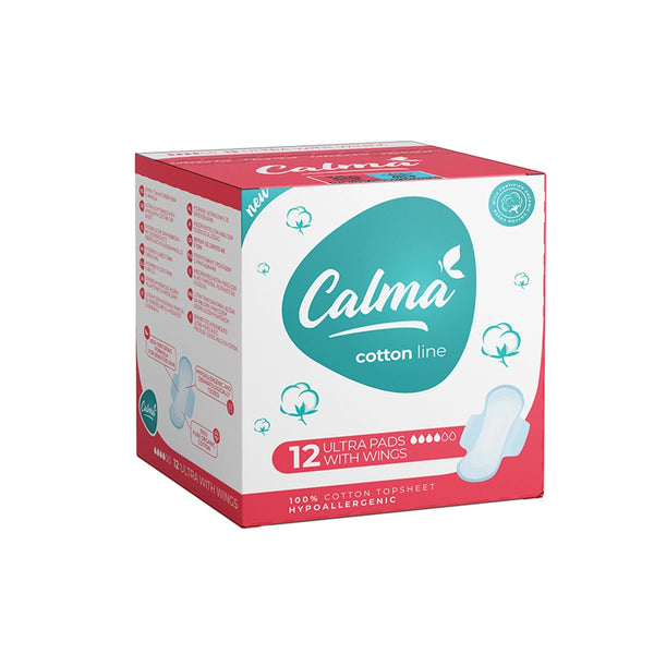 Дамски превръзки, дневни, 12бр, CALMA 