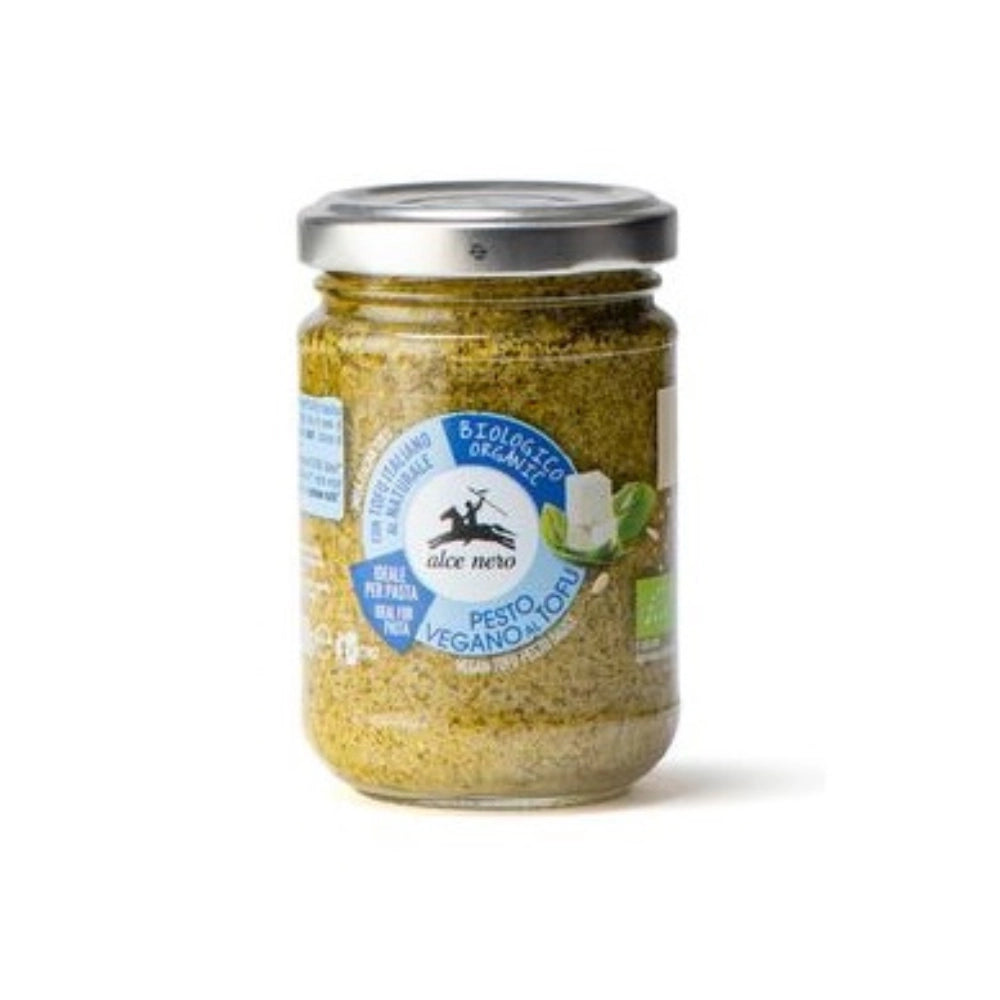 Био Веган Песто с тофу и босилек, 130g, Alce Nero