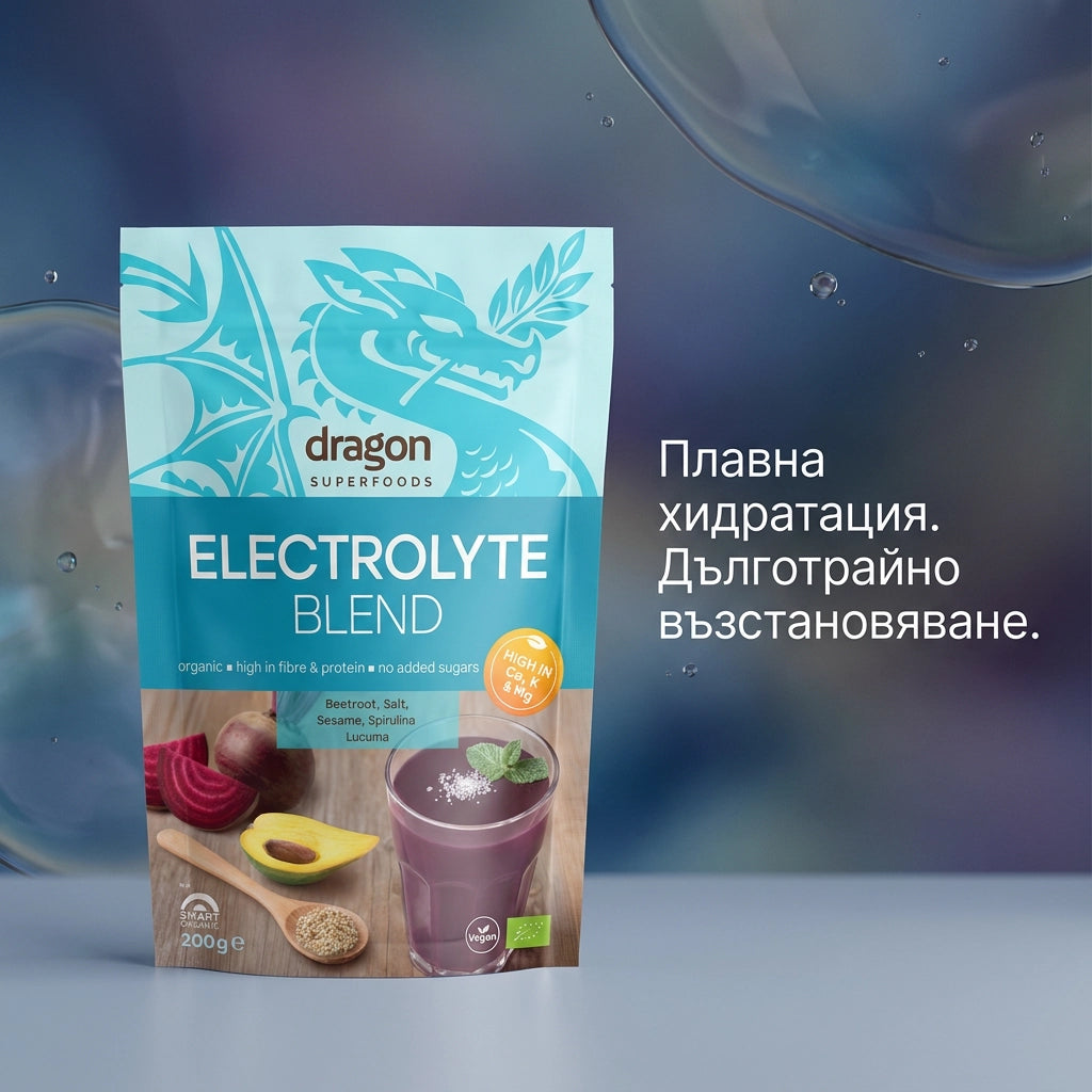 Био Електролитен микс,  200g, Dragon Superfoods 