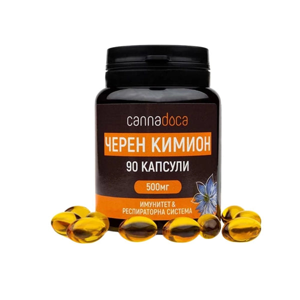 Масло от черен кимион на капсули 90бр. 500mg Cannadoca