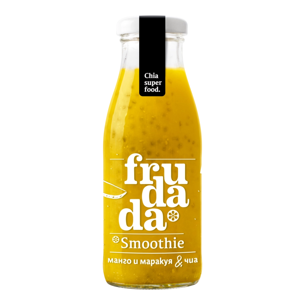 Смути Mанго, Mаракуя и Чиа, 250ml, Frudada