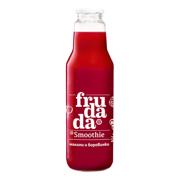 Смути Малини и Боровинки, 750ml, Frudada