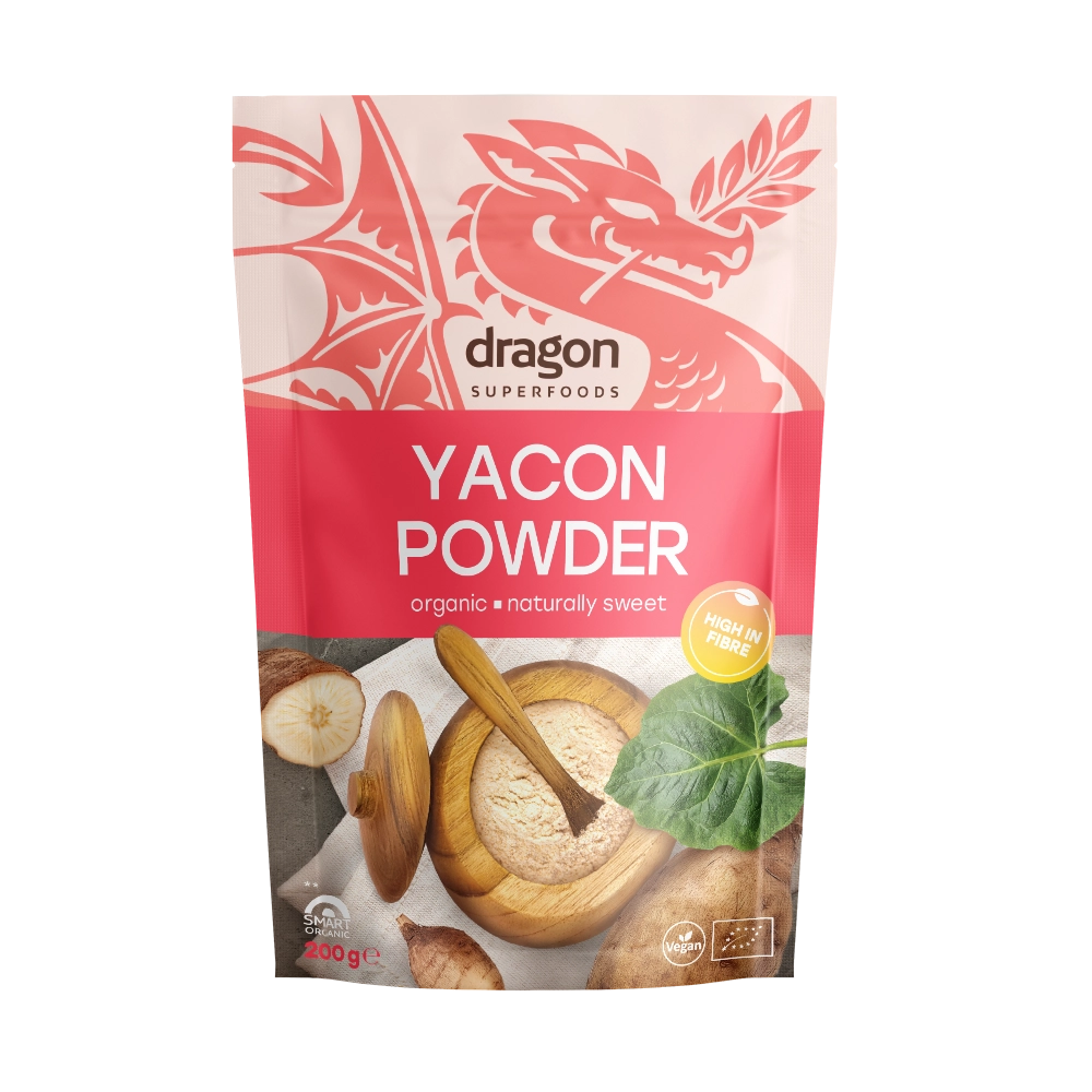 Био Якон на прах, 200g, Dragon Superfoods 