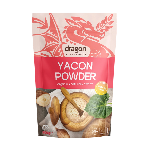 Био Якон на прах, 200g, Dragon Superfoods 