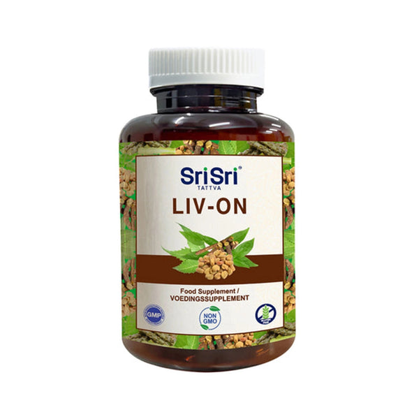 Билкова добавка Liv on 60 табл., SriSriAyurveda