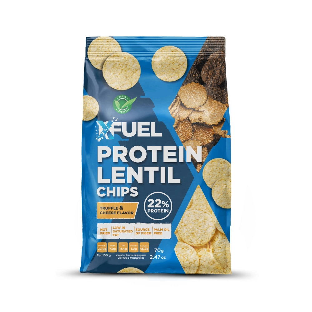 Протеинов чипс Трюфел и сирене, 70g, Xfuel