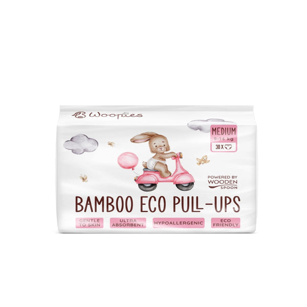 Бебешки гащички MEDIUM (9-14kg) х 30 Woopies
