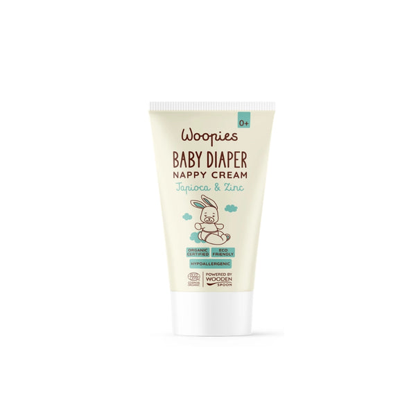 Био Бебешки Крем Против Подсичане с Тапиока и Цинк, 75ml,  Woopies