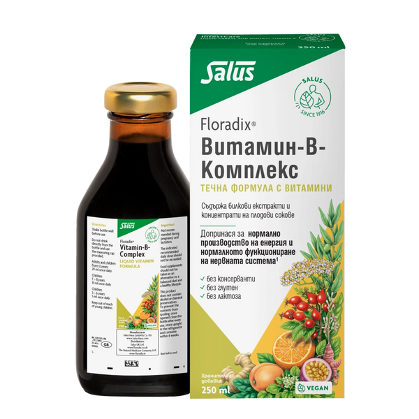 Витамин В-Комплекс, 250ml, Floradix