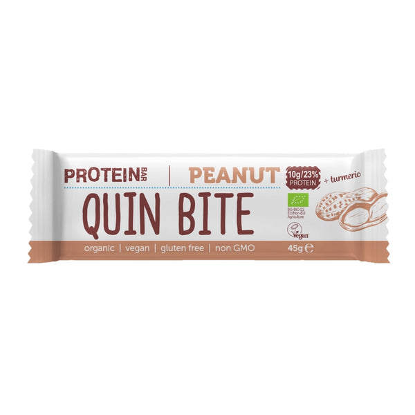 Био Протеиново Барче Фъстъци, 45g, Quin Bite