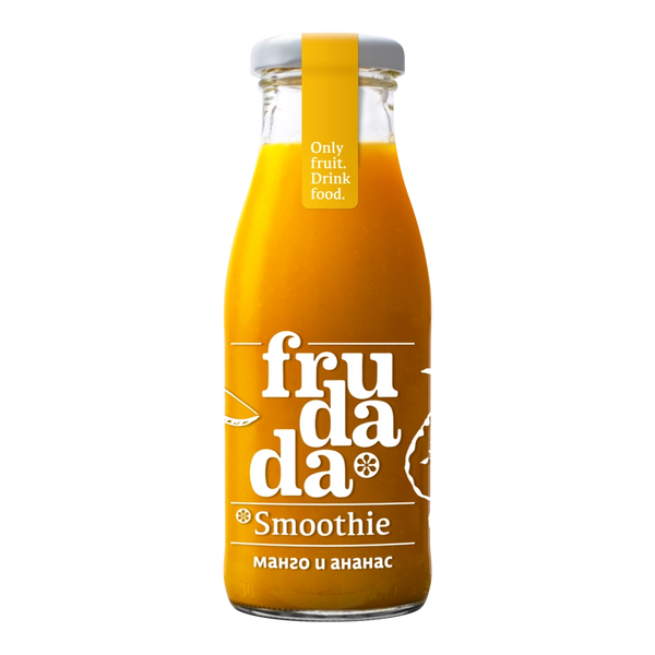 Смути Манго и Ананас, 250ml, Frudada