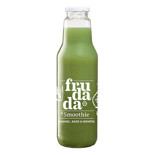Смути  Ананас, Алое и Мента, 750ml, Frudada