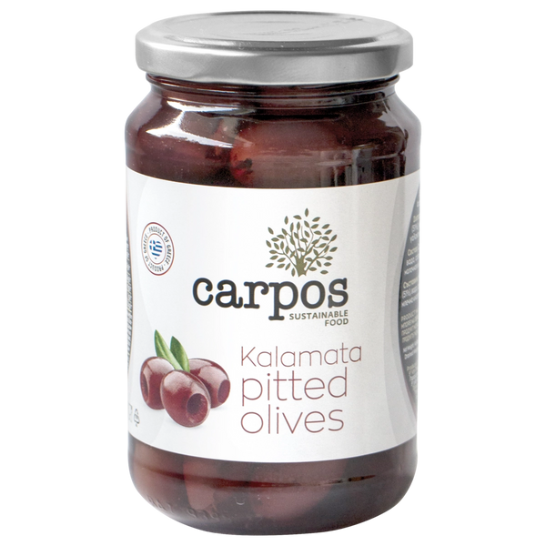 Маслини каламата без костилка, 355g, Carpos