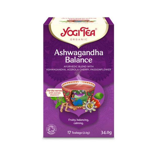 Био Аюрведичен Чай Ашваганда Баланс, 17пак, Yogi Tea