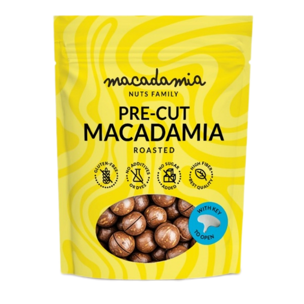 Макадамия - печена, с черупка, 150g, Macadamia Nuts Family