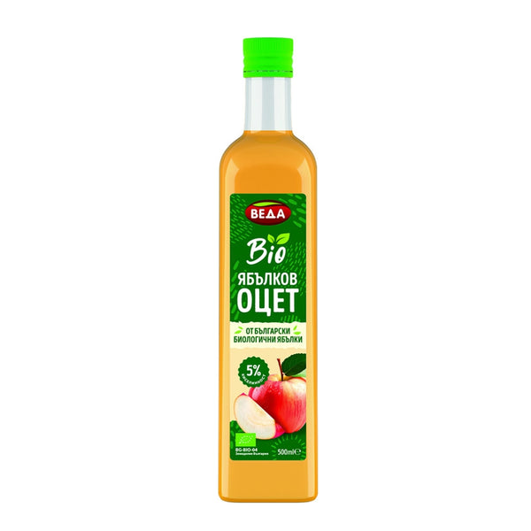 Био Ябълков Оцет, 500ml, VEDA