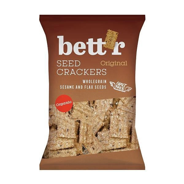 Био Крекери Пълнозърнести, 150g, Bett'r
