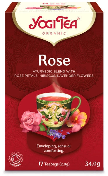 Био Аюрведичен Чай Роза, 17пак., Yogi Tea